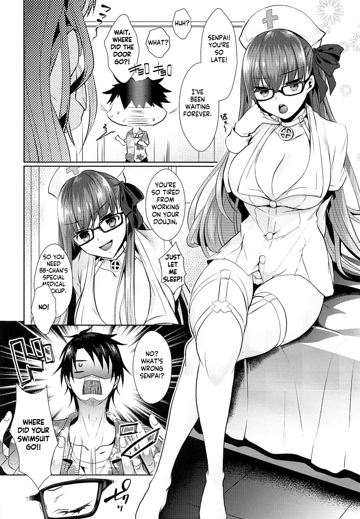 Hentai Manga Comic-Did you forget about me? Nurse BB-chan is here!-Read-3